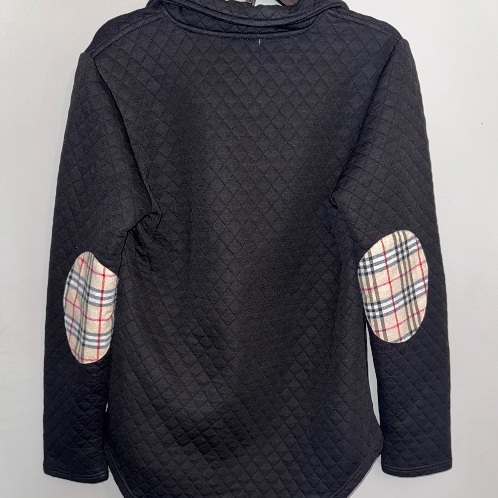 NWT Jess Lea The Landry Quilted Plaid Pullover oversized - Picture 6 of 6